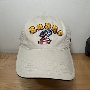 Don Prudhomme Snake Racing NHRA Powerade Series Hat Beige Embroidered Cap